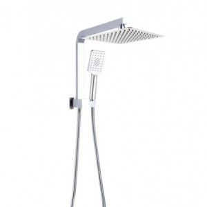 Vog Chrome 10" Square Shower Station Top Water Inlet